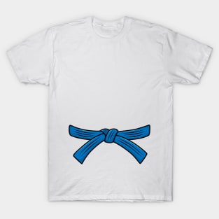 ITF Taekwon-Do costume blue belt 4th gup test T-Shirt